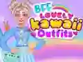 Spel BFF Schattige Kawaii Outfits online Spel BFF Schattige Kawaii Outfits online