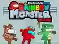 Spel Red je van de Regenboogmonster Online online Spel Red je van de Regenboogmonster Online online