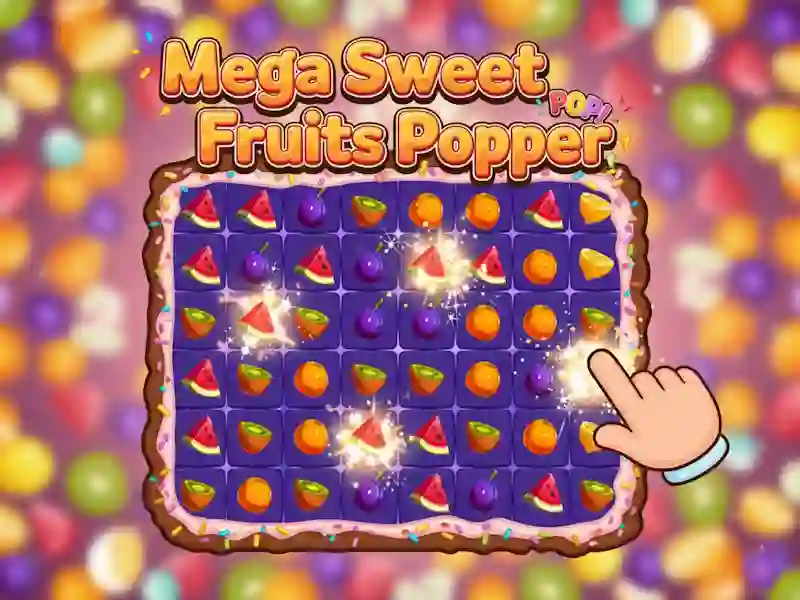 Spel Mega zoete fruitpopper online
