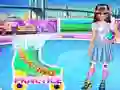 Spel Schaatspraktijk met beste vrienden online Spel Schaatspraktijk met beste vrienden online