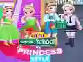 Spel Kleine Meisjes School vs Prinses Stijl online Spel Kleine Meisjes School vs Prinses Stijl online