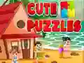 Spel Schattige puzzels online Spel Schattige puzzels online
