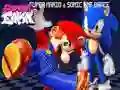 Spel Super Mario & Sonic FNF Dans online