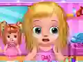 Spel Babysitter Kinder Haar Salon online