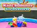 Spel Zomer ijsdesserts voor kinderen online