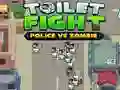 Spel Toiletgevecht: Politie vs Zombie online