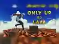 Spel Alleen omhoog of lava online