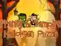 Spel Franky en Vampier Halloween Puzzel online Spel Franky en Vampier Halloween Puzzel online