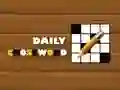 Spel Dagelijkse kruiswoordpuzzel online Spel Dagelijkse kruiswoordpuzzel online