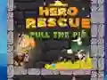 Spel Held Redden: Trek de Pen Eruit online Spel Held Redden: Trek de Pen Eruit online