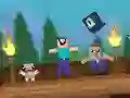 Spel Noob: Overleven in Terraria online Spel Noob: Overleven in Terraria online