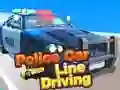 Spel Politieauto Lijnrijden online