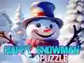 Spel Blije Sneeuwman Puzzel online