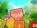 Spel Tropische Blokken 2048 online Spel Tropische Blokken 2048 online