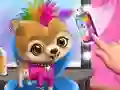 Spel Rockster Dieren Kapsalon online