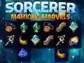 Spel Tovenaar Mahjong Wonderen online Spel Tovenaar Mahjong Wonderen online