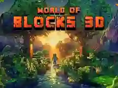 Spel Wereld van Blokken 3D online
