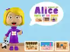 Spel De Wereld van Alice: Delen van het Huis online Spel De Wereld van Alice: Delen van het Huis online