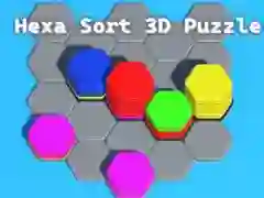 Spel Hexa Sort 3D Puzzel online