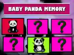 Spel Baby Panda Geheugen online
