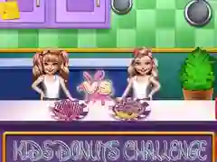 Spel Kids Donuts Uitdaging online Spel Kids Donuts Uitdaging online