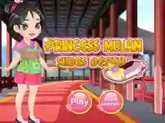 Spel Schoenontwerp voor prinses Mulan online Spel Schoenontwerp voor prinses Mulan online