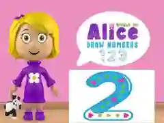 Spel Wereld van Alice: Teken Cijfers online Spel Wereld van Alice: Teken Cijfers online