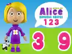 Spel Wereld van Alice Nummers Vormen online Spel Wereld van Alice Nummers Vormen online