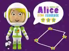 Spel Wereld van Alice Sterrenvolgorde online