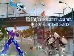 Spel VS Politie Robot Transformeer: Robot Vechtspellen online Spel VS Politie Robot Transformeer: Robot Vechtspellen online