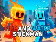 Spel Vuur en Water Stickman online