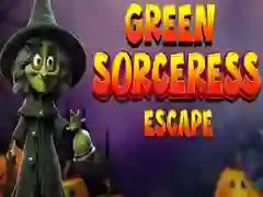 Spel Ontsnappen van de Groene Heks online Spel Ontsnappen van de Groene Heks online