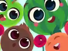 Spel Grappige Vruchten: Samenvoegen en Verzamel Watermeloen online Spel Grappige Vruchten: Samenvoegen en Verzamel Watermeloen online