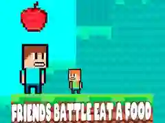 Spel Vrienden Gevecht: Eten Eten online