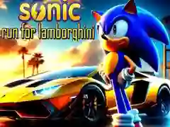 Spel Sonic Rent voor Lamborghini online