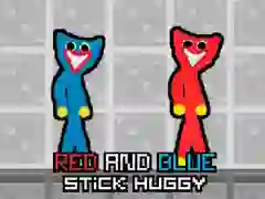 Spel Rode en Blauwe Stok Knuffel online Spel Rode en Blauwe Stok Knuffel online