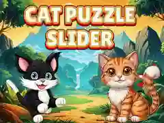 Spel Kat Puzzel Slider online