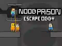 Spel Noob Gevangenis Escape Obby online