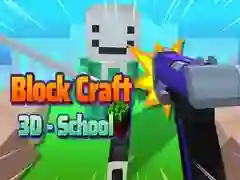 Spel Block Craft 3D - School online Spel Block Craft 3D - School online