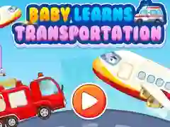 Spel Baby Leert Vervoer online Spel Baby Leert Vervoer online