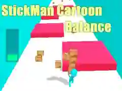 Spel StickMan Cartoon Balans online