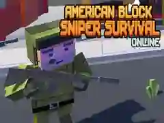 Spel Amerikaanse Blok Sniper Overleven Online online