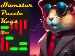 Spel Hamster Puzzel Sleutels online Spel Hamster Puzzel Sleutels online