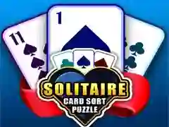 Spel Solitaire Kaart Sorteer Puzzel online