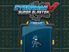 Spel Cyberman V Super Blaster online Spel Cyberman V Super Blaster online