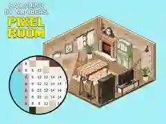 Spel Kleuren op Nummer: Pixelkamers online
