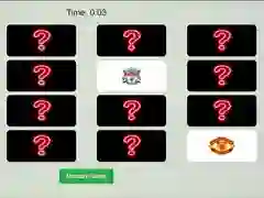 Spel Voetbalwedstrijd Geheugen online