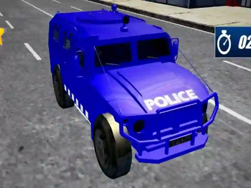 Spel Politie rijden voertuigen simulator online