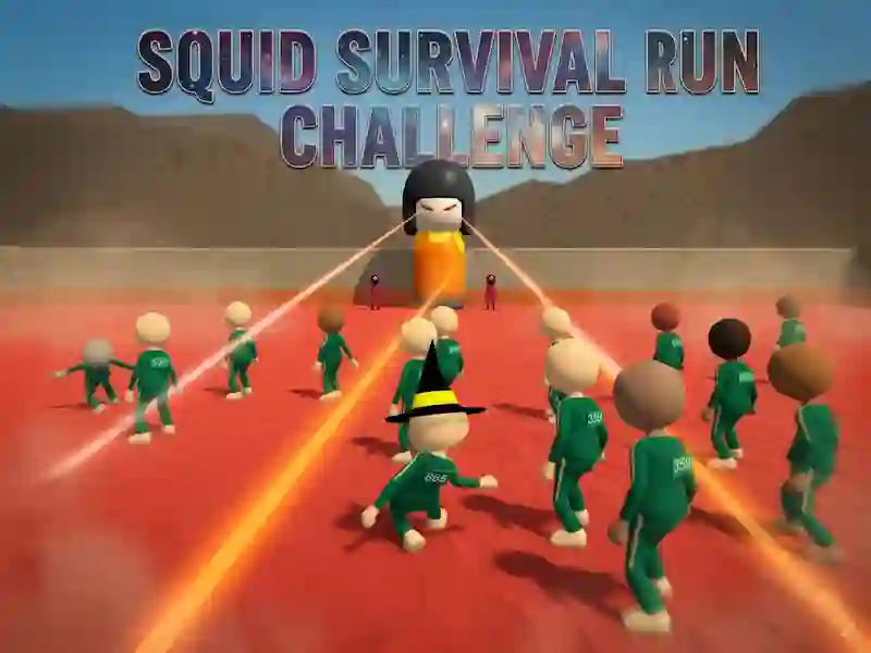 Spel Inktvis Survival Run-uitdaging online