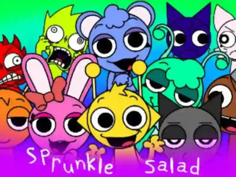 Spel Sprenkelsalade online
